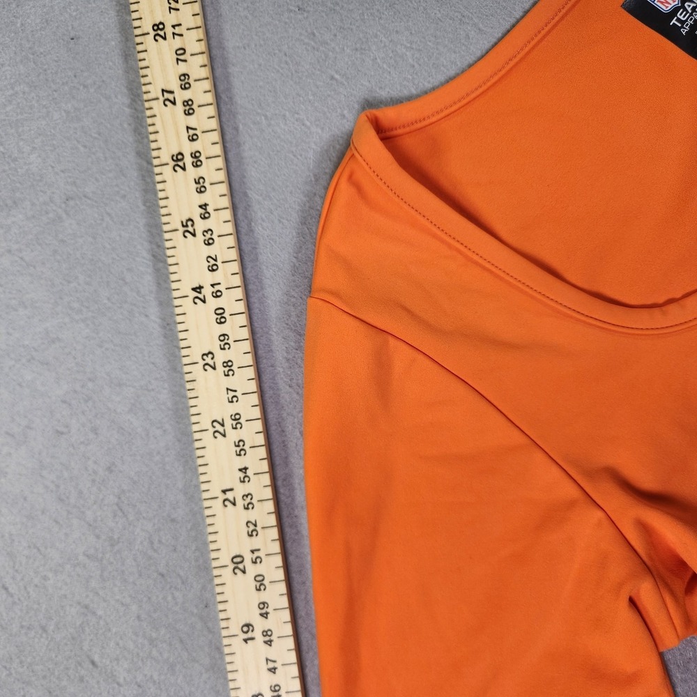 New Era Women's S Orange Long Sleeve Crop Top Cleveland Browns NFL Football NWT - Picture 8 of 10